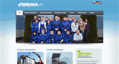 Desktop Screenshot of brema.sk